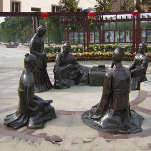 现代城市雕塑 鼎泰雕塑 在线咨询 牡丹江城市雕塑